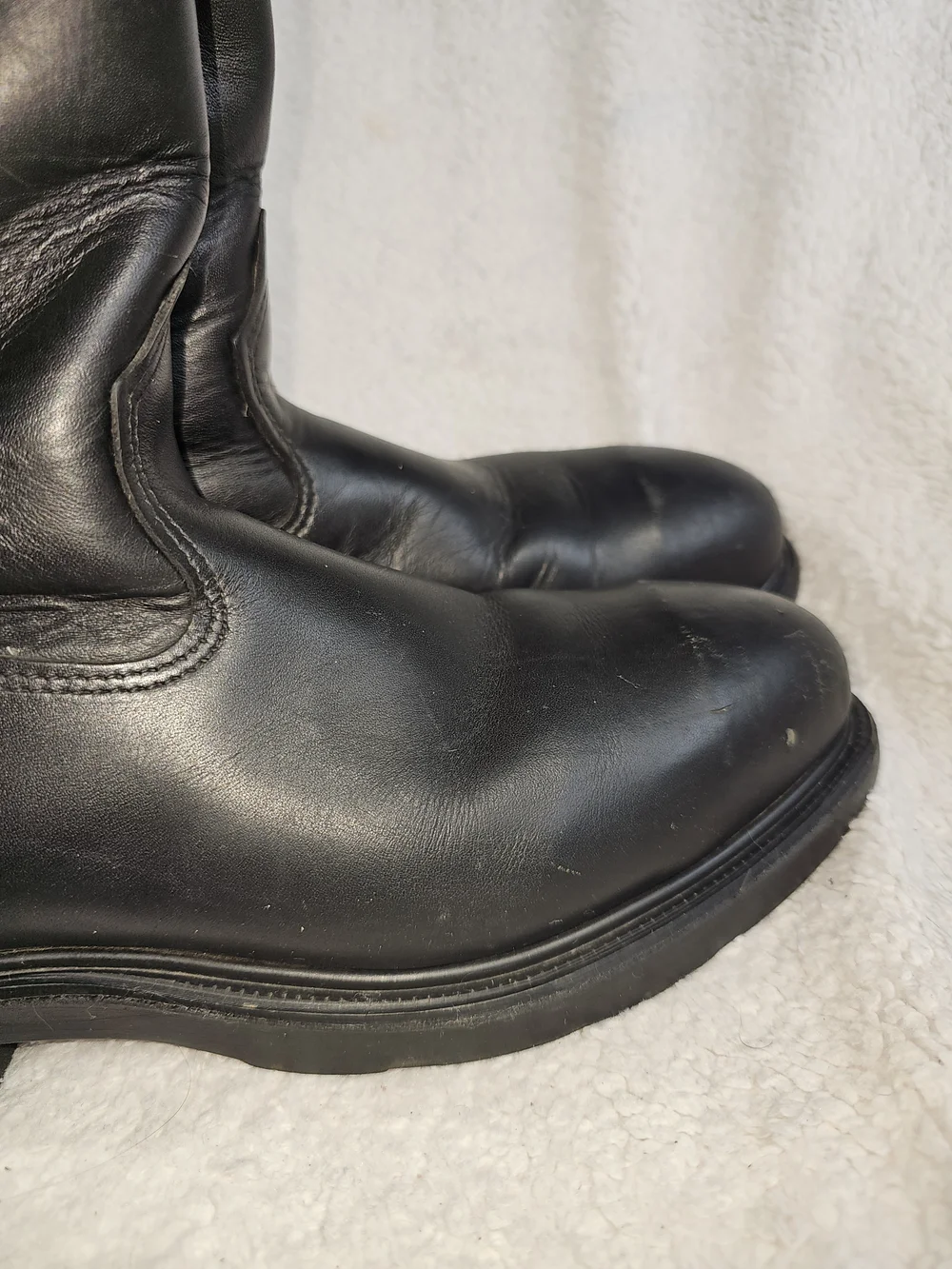 Red Wing Boots Pecos Boots Leather  Black Size 9.5. - Picture 5 of 13